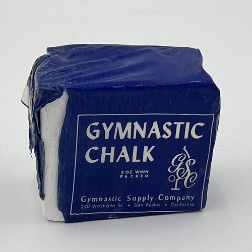 Vtg gym chalk block - vtg, gymnastics