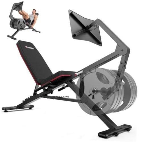 Adjustable weight bench - adjustable, leg