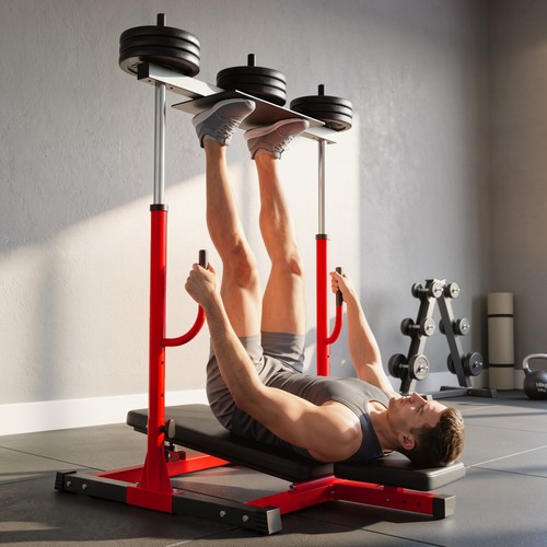 Vertical leg press machine - leg,