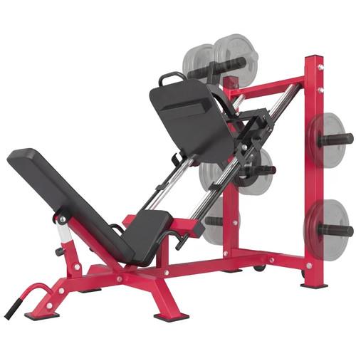 Leg press machine - machine, wheels