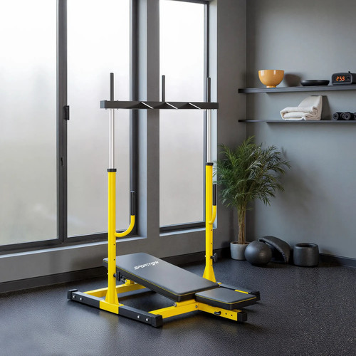 Vertical leg press - machine,