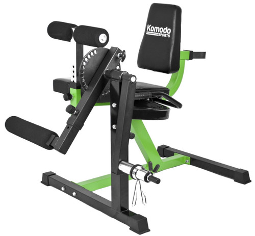 Leg extension and curl - and, machine